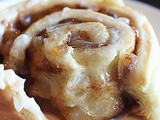 Apple Cinnamon Rolls — cinnamon rolls receive a fall flavor addition