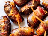 Bacon-wrapped Dates . . . a nice addition to a charcuterie board