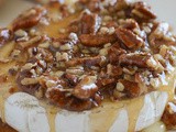 Baked Brie with Pecans and Honey . . . savory & sweet