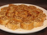 Baklav Rounds -- recipe as it appear in 2012 Taste of Home Christmas cookbook edition