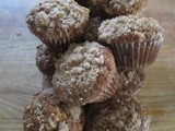 Banana Crumb Muffins . . . crunchy topping is a nice addition