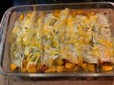 Butternut Squash & Black Bean Enchiladas