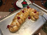 Candy Cane Coffee Cakes