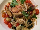 Caprese Chicken Pasta