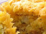 Cheesy Zucchini Cornbread Casserole