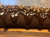 Chocolate Caramel Cream-Filled Cake Roll