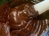 Chocolate Ganache made with evaporated milk