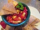 Cinnamon Chips with Fresh Fruit Salsa – an easy treat for Cinco de Mayo