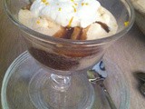 Cool summer dessert — Cappuccino Ice Cream Parfait