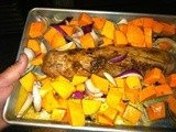 Cuban Roasted Pork Tenderloin or Rum-runner Pork with Roasted Veggies