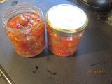 Dip or Pasta Sauce?  Eggplant & Sweet Red Pepper Dip