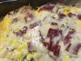 Dried Beef & Scrambled Egg Casserole