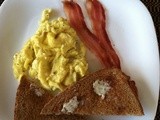 Everyday Scrambled Eggs - - -light, fluffy & slightly moist