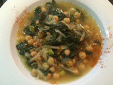 Garbanzo Bean & Spinach Soup
