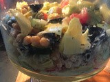 Greek Salad w/ artichokes, olives, garbanzo beans
