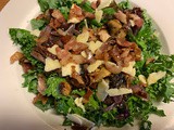 Green Goodness Kale Salad w/ Wiebe premium white Cheddar