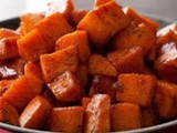 Honey Cinnamon Roasted Sweet Potatoes