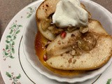 Honeyed Baked Pears with Walnuts