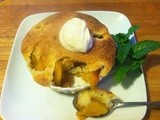 Individual Fresh Peach Cobblers — perfect during peach season