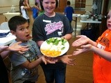 Kids in the Kitchen -- Fruit Palm Tree & Yummy Yogurt Dip