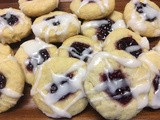 Kolache Cookies reminiscent of a Kolache bun
