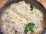 Lime Cilantro Rice a refreshing side dish