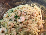 Linguine with Shrimp and Cannolini Beans