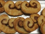 Malted Milk Palmiers made from Homemade Puff Pastry