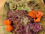 Mustard-Glazed Corned Beef with Cabbage