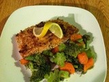 Panko-Crusted Salmon . . . Delish