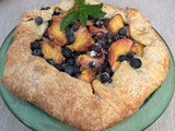 Peach & Blueberry Galette