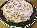 Peppermint Crunch Ice Cream Pie easiest Christmas dessert every