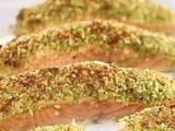 Pesto-Parmesan Salmon