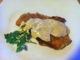 Pork Schnitzel with Dill Sauce