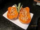 Power-Packed Butternut Squash with Walnuts & Maple Syrup