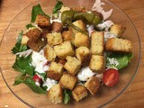 Revised Cornbread Salad – fat reduced & deconstructed