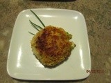 Risotto Cakes — using leftover risotto