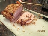 Sage Crusted Pork Roast -- a great recipe that uses French-fried onions