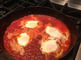 Shakshuka - flavorful Middle Eastern egg dish