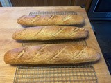 Shortcut Sourdough French Bread