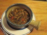 Slow Cooker Beef, Barley and Mushroom Soup – Assemble it & then