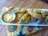 Smashed Fried Okra — eating from the garden