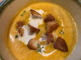 Spiced Butternut Squash Soup - small batch