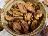 Spicy Glazed Pecans