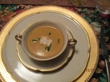 Start with — Butternut Squash Soup with Cider Cream