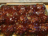 Verna Bender’s bbq Meatballs . . . high marks for these tasty morsels