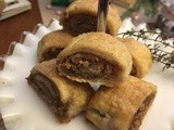 Walnut-filled Rugelach Bites