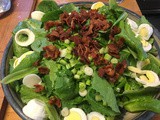 Wilted Lettuce Salad with Hot Bacon Dressing