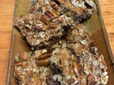 Zucchini Chocolate Chip Pecan Bars