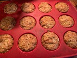 Zucchini Date-Walnut Muffins